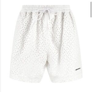 Miu Miu White women’s cotton Shorts
